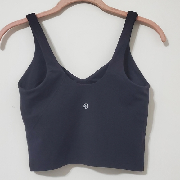 Lululemon Align Crop Tank Top Black Size 6 - Picture 4 of 8
